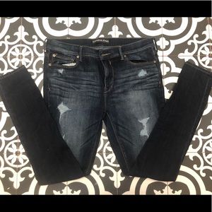 Distressed jeans By Express 14 Tall